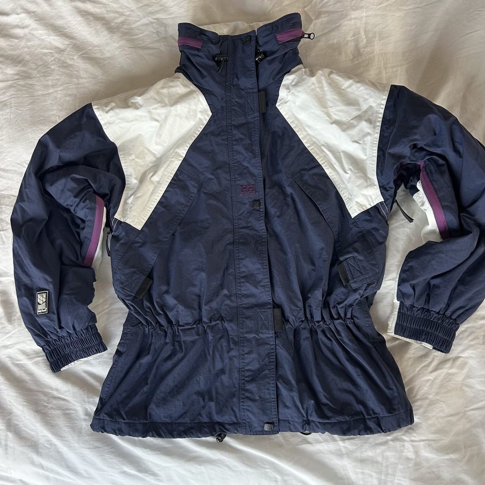 Retro Helly Hansen Helly Tech Ski Snowboard jacket* mens small pit to pit 21"